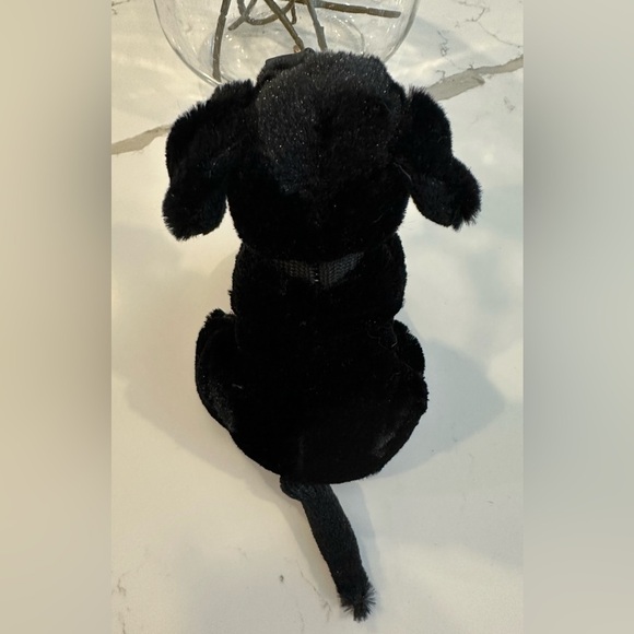 Ganz Webkinz Black lab plush  stuffed dog animal furry no tag vintage - Picture 4 of 4